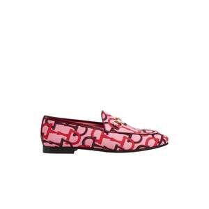 Gucci - Jordaan Pink Horsebit Canvas Loafer - IT 41